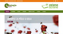 Desktop Screenshot of ekologija.rs